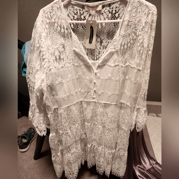 Impressions, white, 1x lace dress - Picture 9 of 12